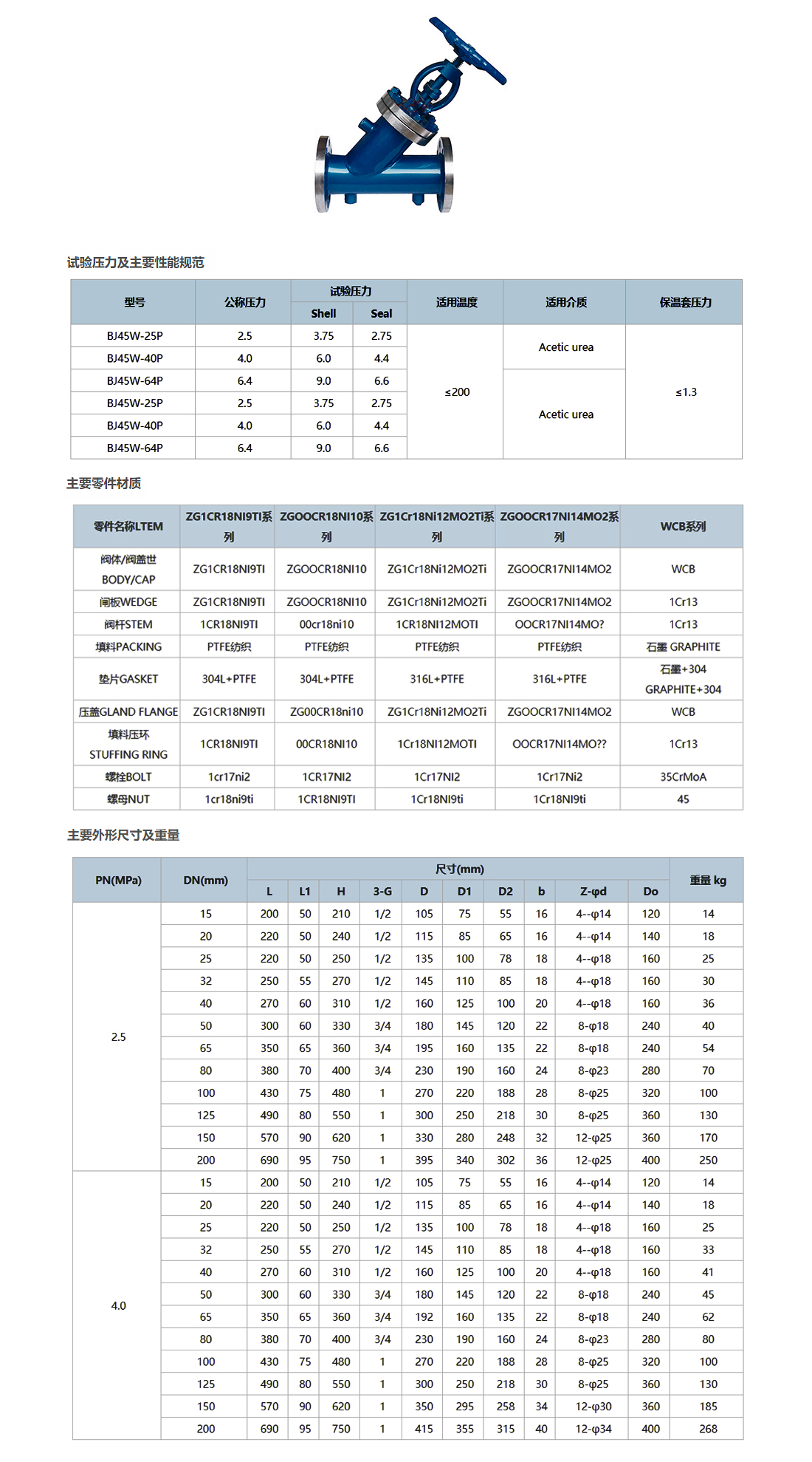 江苏不锈钢截止阀型号，性能特点与选型指南